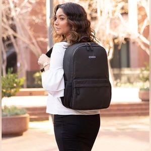 CODi Terra Laptop Backpack, Black Recycle Material (TER705-10) - NWT